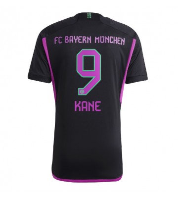 Bayern Munich Harry Kane #9 Replika Udebanetrøje 2023-24 Kortærmet